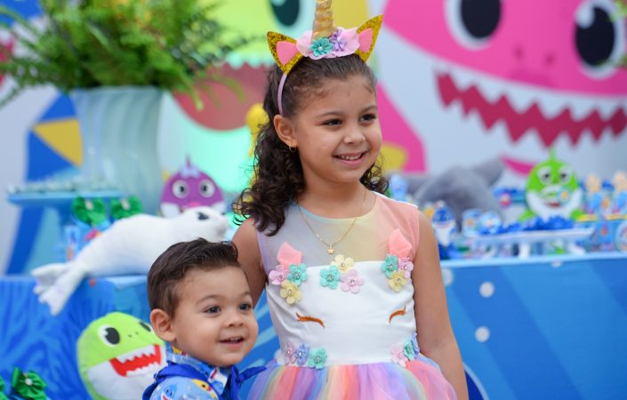 06 Anos Ayla e 02 Anos Isaac